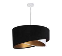 BPS Koncept Galaxy lampe suspendue 1x60 W blanc-noir-doré 060-025