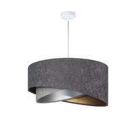BPS Koncept Galaxy lampe suspendue 1x60 W doré-gris/cendre-argenté-graphite 060-080