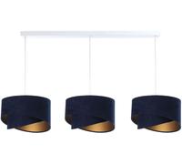 BPS Koncept Galaxy lampe suspendue 3x60 W blanc-doré-bleu 060-L3-044