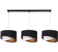 BPS Koncept Galaxy lampe suspendue 3x60 W blanc-noir-doré 060-L3-025CZ