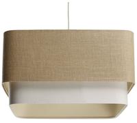BPS Koncept Kwadro duo lampe suspendue 1x60 W beige KWD-001