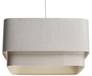 BPS Koncept Kwadro duo lampe suspendue 1x60 W crème-beige KWD-002
