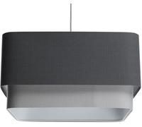 BPS Koncept Kwadro duo lampe suspendue 1x60 W gris/cendre-graphite KWD-007