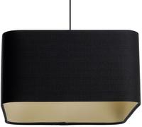 BPS Koncept Kwadro len light lampe suspendue 1x60 W noir KW-005-40W25