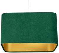 BPS Koncept Kwadro sue lampe suspendue 1x60 W vert-doré KW-104-40W25