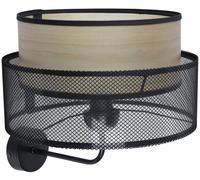 BPS Koncept Mini Duo applique murale 1x60 W noir-bois 061K-G-082CZ