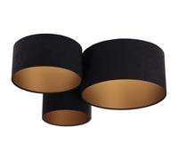 BPS Koncept Plafoniady plafon 3x60 W czarny-żółty 080-009