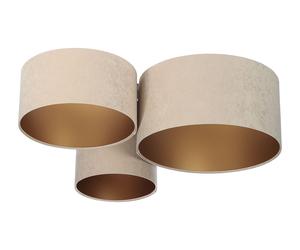 BPS Koncept Plafoniady plafonnier 3x60 W doré-beige 080-029