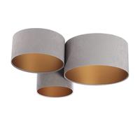 BPS Koncept Plafoniady plafonnier 3x60 W doré-gris 080-014