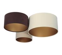 BPS Koncept Plafoniady plafonnier 3x60 W doré-marron-beige-crème 080-02-034