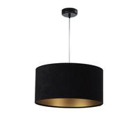 BPS Koncept Standard HomeLight lampe suspendue 1x60 W noir-doré 010-009-40