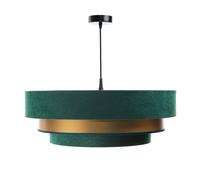 BPS Koncept Triniti lampe suspendue 1x60 W vert-doré 050-075-60