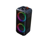 Denver Enceinte Bluetooth BPS354 - Autonomie 5 h, Double woofer 6,5 pouces, Télécommande - Noir