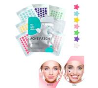 BPTRKOM 280 pièces Patch Boutons Acne Invisible Imperméable,Pimple Patches Étoile Hydrocolloïde,Patch Acne Pimple Absorption Anti Bouton Peut Se Débarrasser L'Acné Rapidement