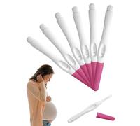 BPTRKOM 6 pièces Test de Grossesse, emballés individuellement HCG Test, sensibilité, Pregnancy Test, Détection rapide en 3 minutes