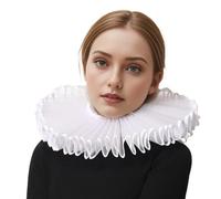 BPURB Renaissance Elisabethane Ruff Col Volants Col Clown Colliers