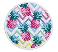 Bq50D Grande Serviette De Plage Ronde 150Cm