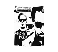 bqabhu Depeche Muic in Mode Couverture en micro polaire ultra douce, confortable, douce et élégante 101,6 x 76,2 cm