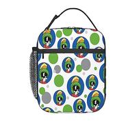 bqabhu Sac à déjeuner Marvin Anime The Martian portable réutilisable boîte à déjeuner isotherme pour bureau, extérieur, pique-nique, femme et homme, 25,4 x 10,2 x 20,3 cm