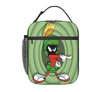 bqabhu Sac à déjeuner Marvin Anime The Martian portable réutilisable boîte à déjeuner isotherme pour bureau, extérieur, pique-nique, femme et homme, 25,4 x 10,2 x 20,3 cm