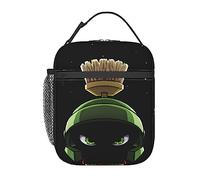 bqabhu Sac à déjeuner Marvin Anime The Martian portable réutilisable boîte à déjeuner isotherme pour bureau, extérieur, pique-nique, femme et homme, 25,4 x 10,2 x 20,3 cm