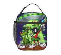 bqabhu Sac à déjeuner Marvin Anime The Martian portable réutilisable boîte à déjeuner isotherme pour bureau, extérieur, pique-nique, femme et homme, 25,4 x 10,2 x 20,3 cm