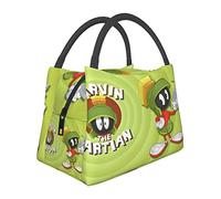 bqabhu Sac à déjeuner Marvin Anime The Martian portable réutilisable boîte à déjeuner isotherme pour bureau, extérieur, pique-nique, femme et homme, sac à main fourre-tout 28 x 16,5 x 17,8 cm