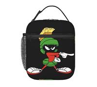 bqabhu Sac à déjeuner Marvin Anime The Martian portable réutilisable boîte à déjeuner isotherme pour bureau, extérieur, pique-nique, femme et homme, 25,4 x 10,2 x 20,3 cm