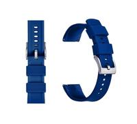 BQAXUREW EDVENA Bracelet De Montre en Silicone 20mm 22mm, Bracelet De Montre en Caoutchouc À Dégagement Rapide for Hommes Et Femmes, Bracelet De Remplacement Étanche(Blue 1_22mm)