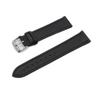 BQAXUREW EDVENA Bracelet De Montre Rétro En Cuir For Hommes, 18mm, 20mm, 22mm, 24mm, Gris, Noir, Marron, Bleu, Accessoires De Montre(Black,20mm)