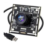 BQHHWTZ Module caméra HD USB 2592 1944 IMX335 Objectif sans distorsion avec câble USB 2 Webcam ou objet d'inspection industrielle