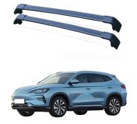 Bqieai 2PCS Voiture Aluminium Porte-Bagages, pour BYD Seal U DM-i 2023-2025 Bagages Rails Toit Galeries Railing Barre transversale Car Style Accessoires,B