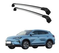 Bqieai 2PCS Voiture Aluminium Porte-Bagages, pour BYD Seal U DM-i 2023-2025 Bagages Rails Toit Galeries Railing Barre transversale Car Style Accessoires,A
