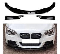 Voiture ABS Becquets Avant Pare-Chocs Lèvre, pour BMW 1 Series F20 F21 Early M Sport 2012-2014 Spoiler Lıp Séparation Lame Anti-Collision Durable Protection Accessoires
