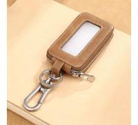 Bqieai Voiture Cuir Sac à clés, pour Toy-OTA Auris Avensis Corolla RAV4 Tundra Yaris Etuis Porte Clés Porte-clés Protection Housse Pochette Multifonctionnel Antivol Portable Car Accessoires