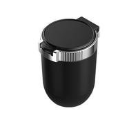 Bqieai Voiture LED Lumière Cendriers, pour Smart #1#3 Brabus Cendrier résistant aux Hautes températures Ignifuge Car intérieurs Accessoires,A