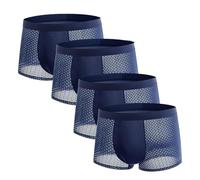 BQLFPOIHP Men's underwear, Briefs, Underwea(Dark blue,XL)