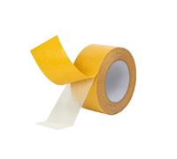 BQLFPOIHP Statisticsing Tape, Super Sticky Resistente Clear Tape, High Adhesive Strength Mesh Double-Sided Duct Tape, For Mounting Carpets,Pictures,Office(Yellow,1.18in)