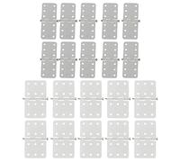 BQLZR Lot de 20 charnières en nylon pour avion RC 11 x 25 mm 16 x 28 mm Diamètre du trou 1 mm