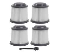 BQLZR Lot de 4 filtres d'aspirateur de rechange pour Black & Decker PVF110 90552433 avec brosse