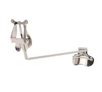 BQLZR Lyre de fanfare portable pour saxophone - Métal plaqué - Largeur de serrage : 5,8 cm