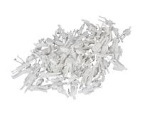 BQLZR White 7 Set de 100 figurines miniatures Train Personnes Figurines Passagers Échelle 1/100 HO