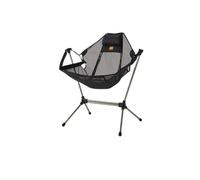 BQRTVXSD Compatible avec la Chaise à Bascule Pliable en Alliage d'aluminium Naturehike, Angle réglable avec Oreiller, roulement de 150 kg for Les Voyages en Camping(Black)