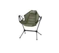 BQRTVXSD Compatible avec la Chaise à Bascule Pliable en Alliage d'aluminium Naturehike, Angle réglable avec Oreiller, roulement de 150 kg for Les Voyages en Camping(Green)