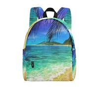 bqsjduidnc Beach Palm Ocean Sac à dos pour enfant