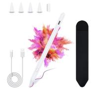 BQSS Stylet pour iPad 10e/9ème, stylet à charge rapide pour iPad 2018 ~ 2023, pour iPad Pencil avec rejet de paume pour iPad 8e/7e iPad