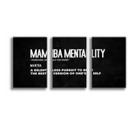 BQUWR Poster de motivation vintage sur toile - Impression murale - 20 x 30 cm