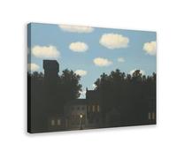 BQUWR Poster rétro de l'Empire de la lumière sur toile 40 x 60 cm