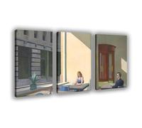 BQUWR Poster rétro sur toile de restaurant à la lumière du soleil pour décoration de chambre à coucher, cadeau 40 x 60 cm