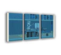 BQUWR Poster rétro sur toile Motif Niche Nightclub 30 x 45 cm